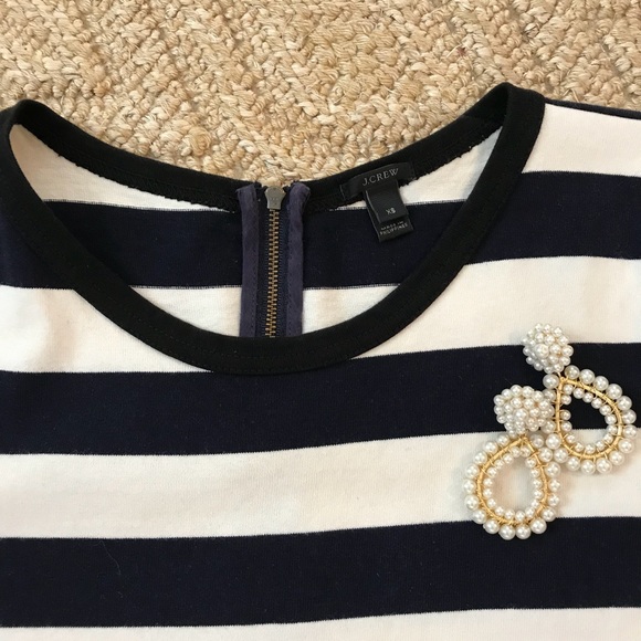 J crew Rugby Stripe Dress! - Picture 3 of 4